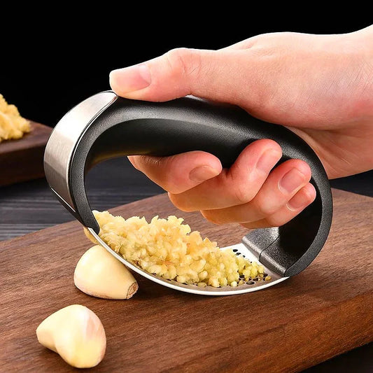 StainlessGrind™ Manual Garlic Grinder
